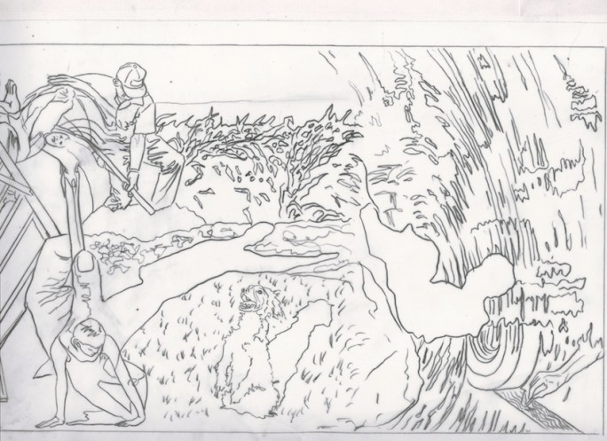 3 coll ladder radio dog pool overlay