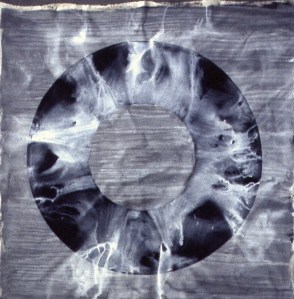 Circle painting b&w sm